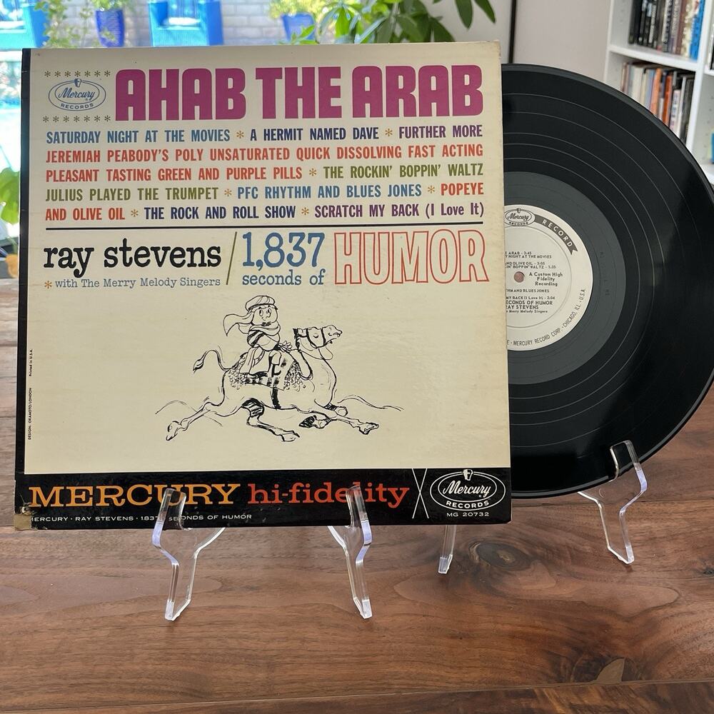Ray Stevens 1837 Humor Seconds Ahab The Arab LP 1962 Mercury MG 20732 Promo